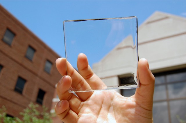 A fully transparent solar cell that could make every window and screen a power source