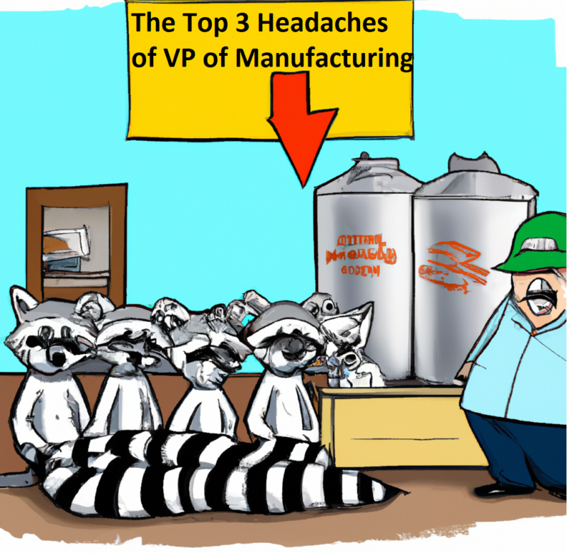 The Top 3 Headaches of the VP of Manufacturing and Unconventional Solutions.